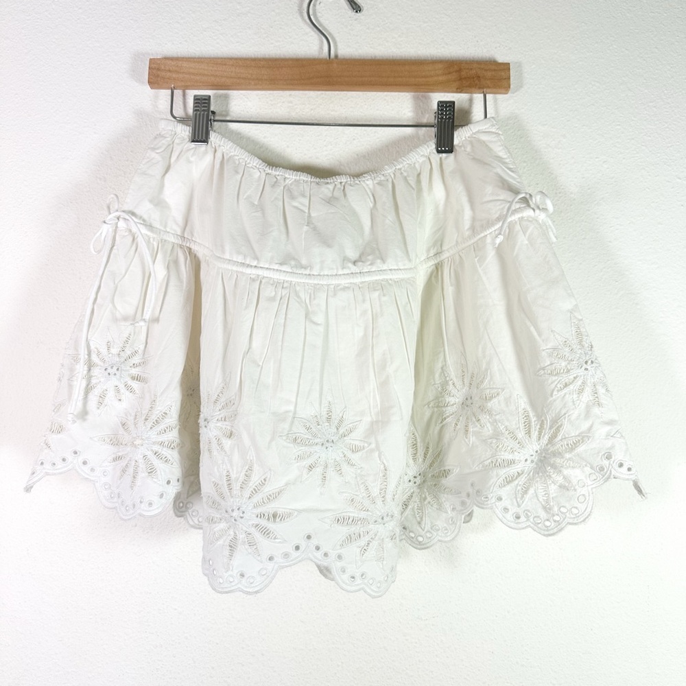 Free People Wildest Dream Mini in White size Large NWT - Picture 8 of 16